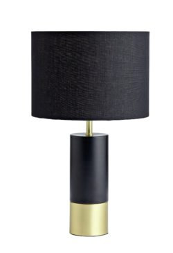 Collection Dali Touch Table Lamp - Black & Gold